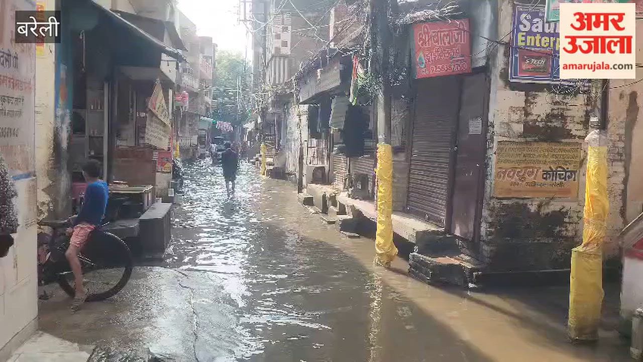 Sudden change in weather rain in several areas of Bareilly