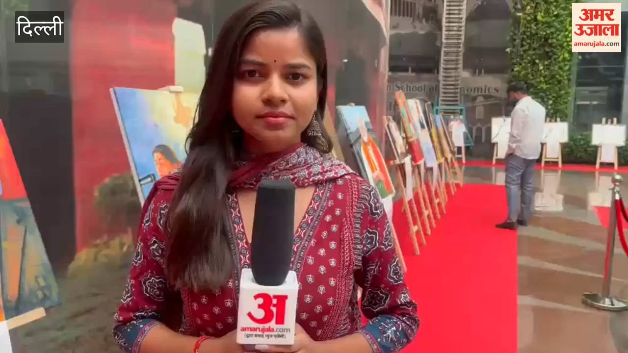 Prime Minister Modi journey of leadership and public service showcased at an art exhibition