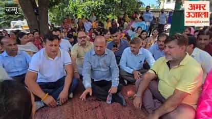 Ramgarh MLA Dr. Devinder Kumar Manyal comes out in support of NHM employees, targets the government.