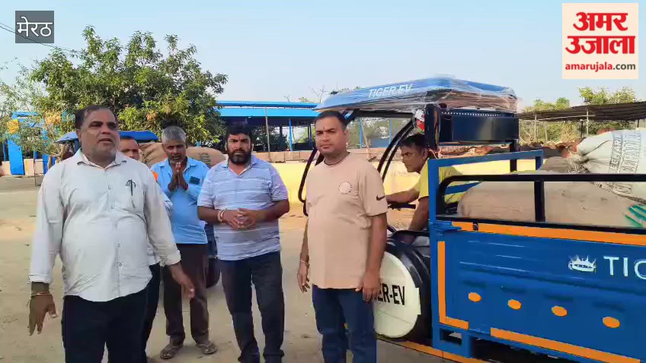 Service to cattle and a community feast organized on Radha Ashtami.