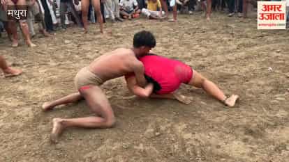 Wrestling match organized on Radhashtami