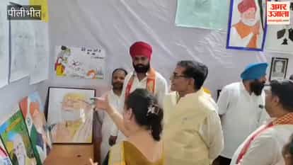 Children showcased their talent at various events and an art exhibition held in Pilibhit