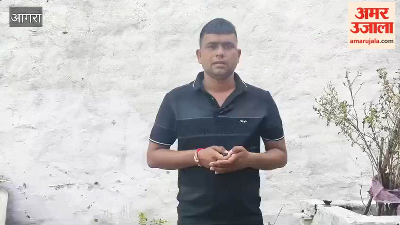 Two Puppies Fall into Abandoned Well in Agra
