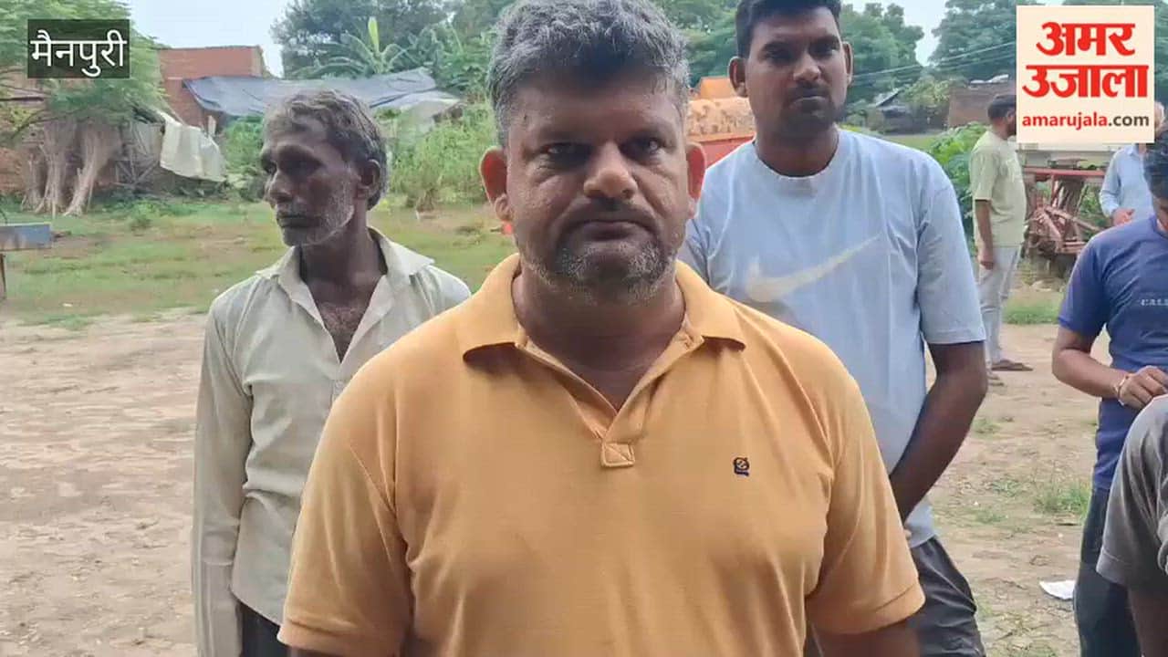 500 Bighas of Paddy Crop Submerged in Karhal, Farmers Protest Over Poor Drainage
