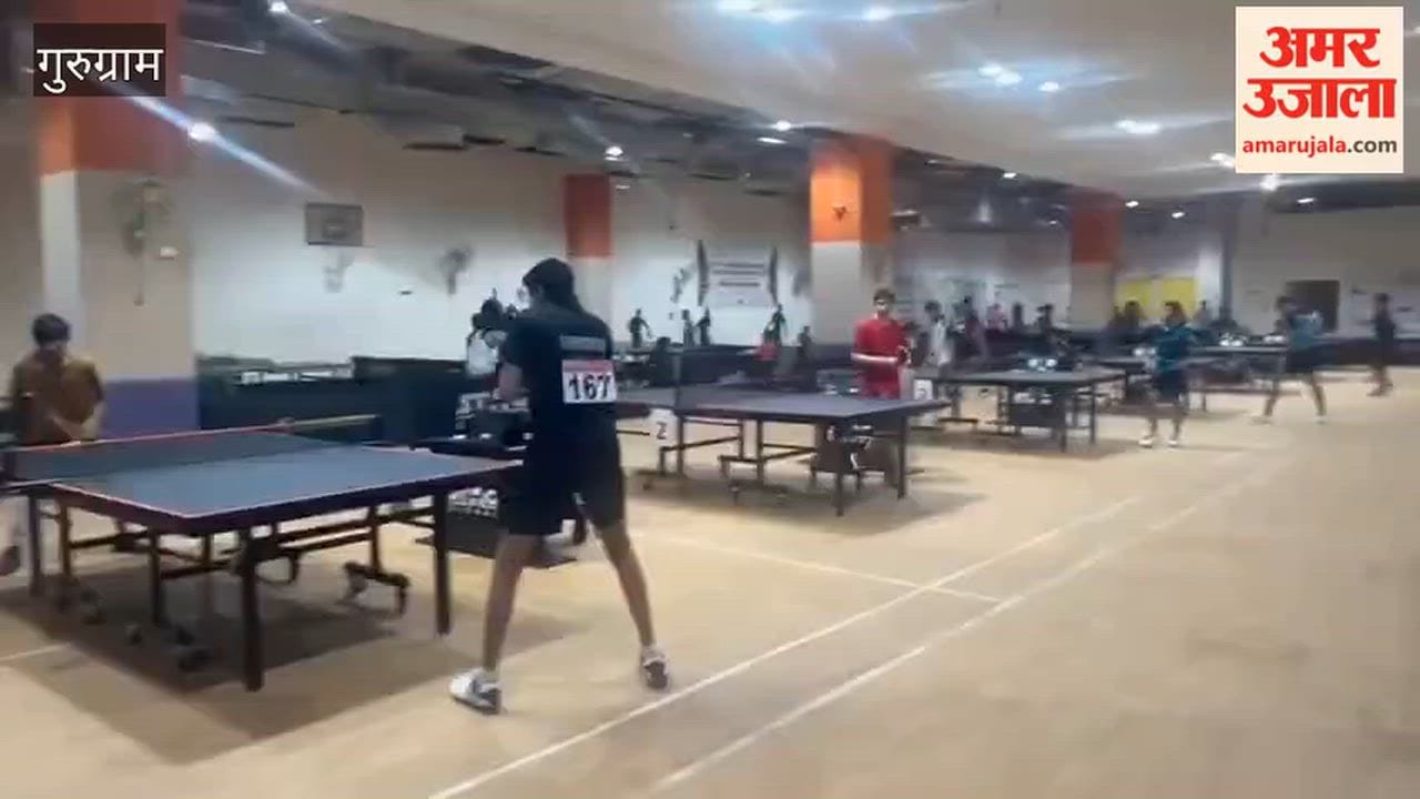 State level table tennis championship begins in Gurugram