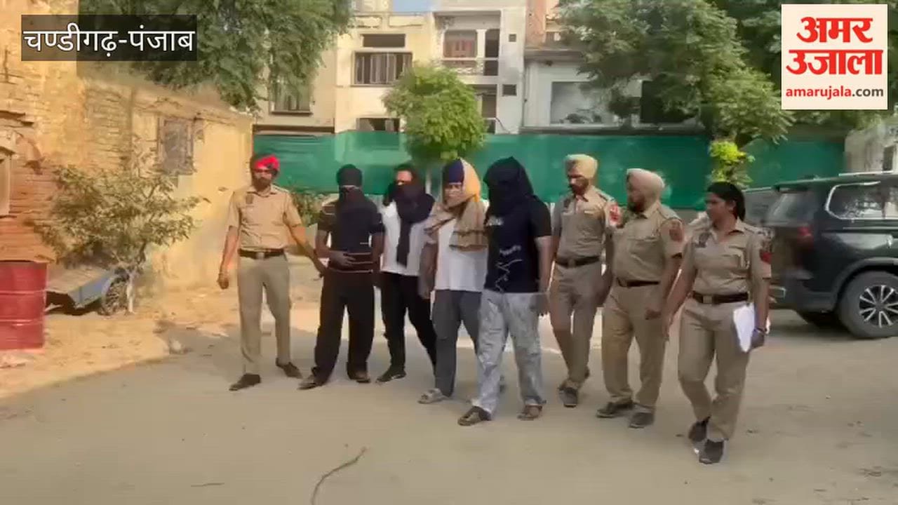 Police arrested five accused in Moga