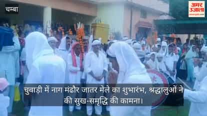 Video: Nag Mandhaur Jatar Fair kicks off in Chuwari; devotees pray for peace and prosperity.
