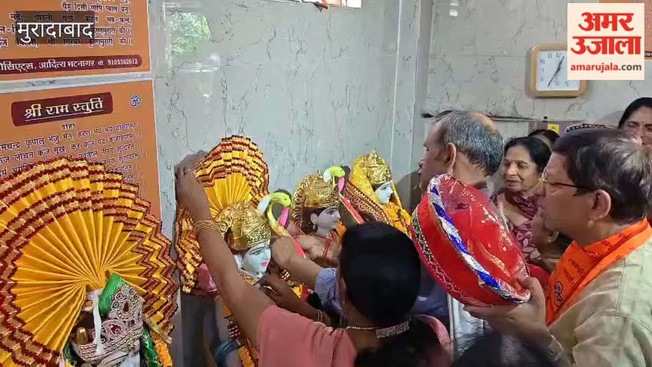 Consecration of idols at the Shiv temple in Ashiana
