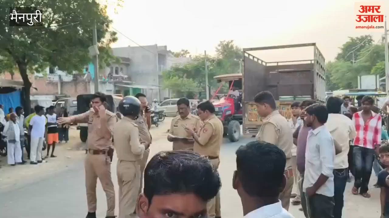 Roadways bus runs over motorcyclist youth dies on spot