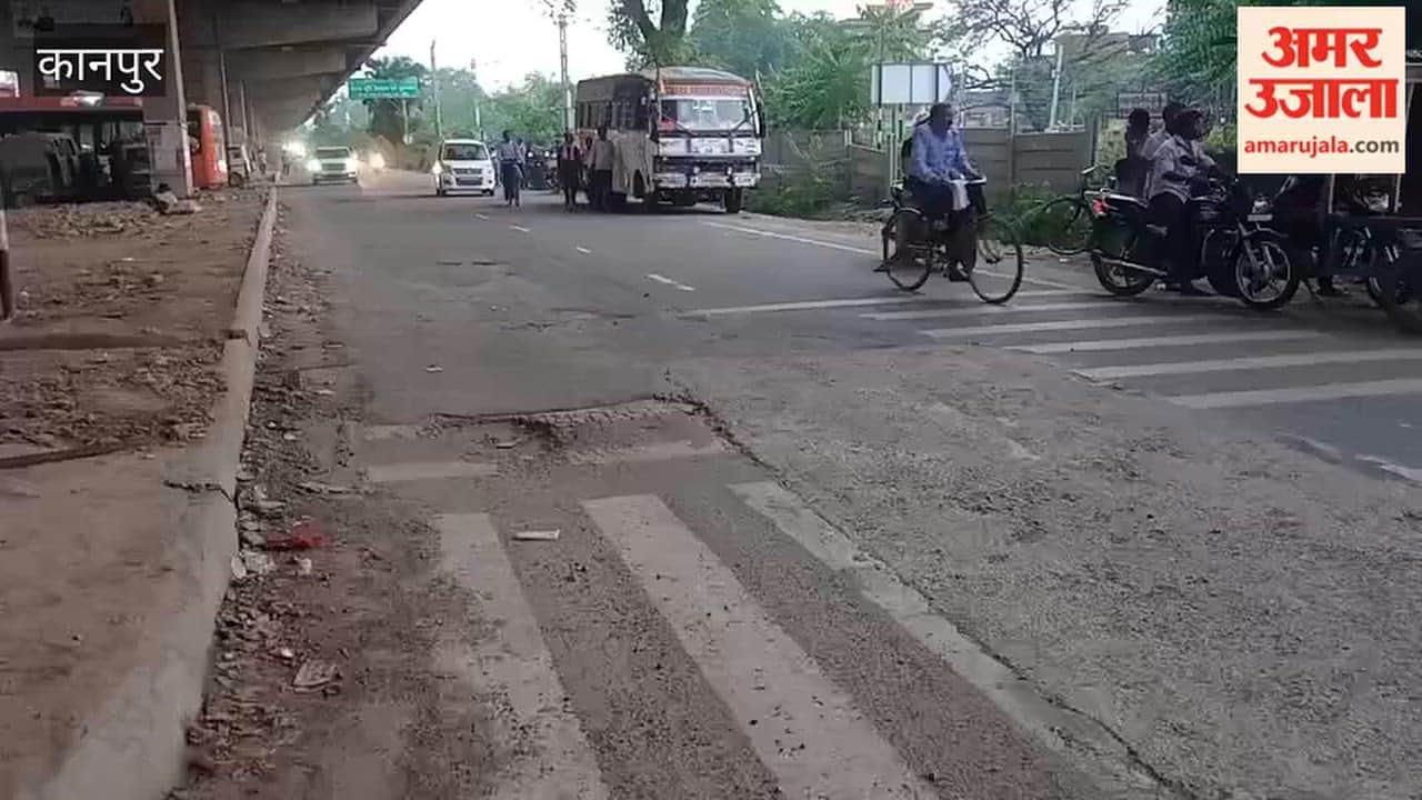 Kanpur: Highway Patchwork Under Mandhana Flyover Keeps Breaking Apart