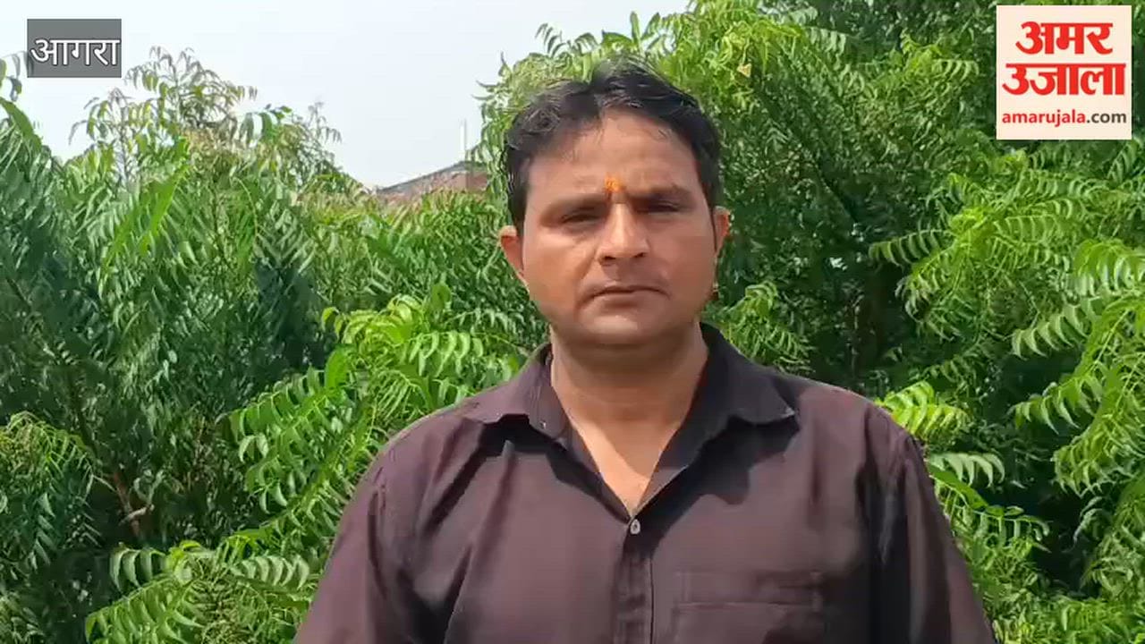 Firozabad received the heaviest rainfall, while Agra recorded less rainfall compared to the previous year.