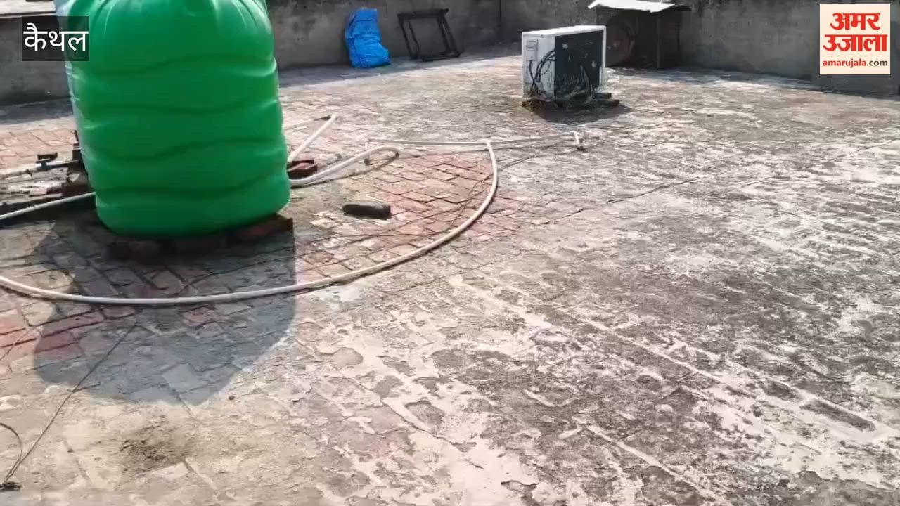 650 liters of *lahan* (fermented wash) were found hidden in a rooftop tank in Kaithal; the police conducted a raid and apprehended the accused.