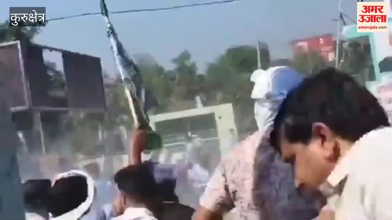 Uproar on the National Highway in Shahabad, Kurukshetra