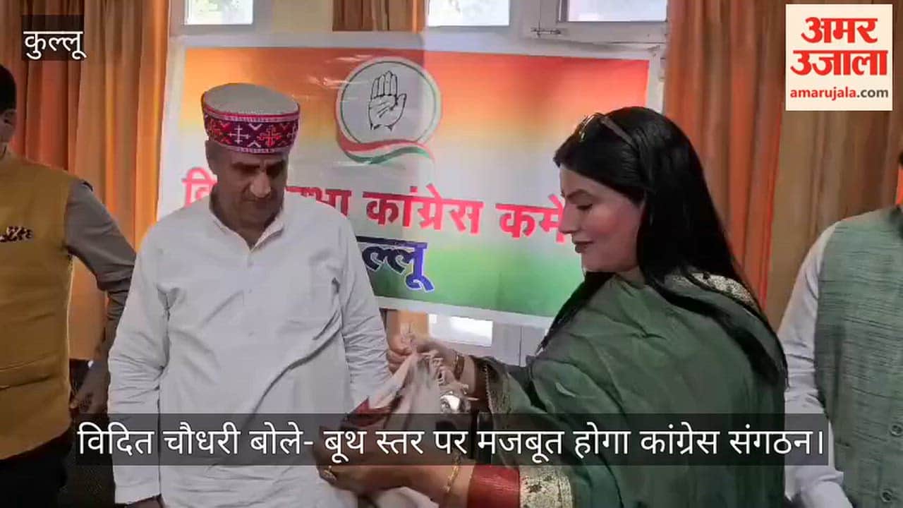 Kullu: Vidit Chaudhary says Congress organization will be strengthened at the booth level.