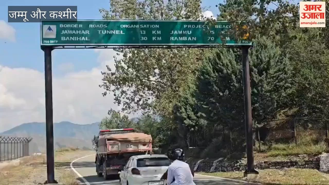 The old Srinagar–Jammu National Highway, once the principal lifeline connecting the Kashmir Valley with the rest of the country,