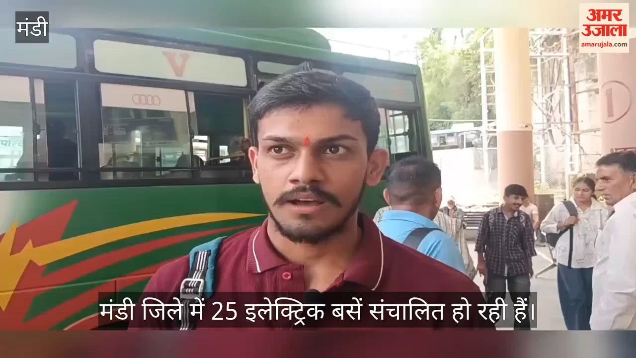 mandi electric buses save 19.32 lakh in 24 days hrtc passengers