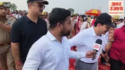 Meerut: DIG and SSP watched the air show with their families; said it would inspire children to join the force.