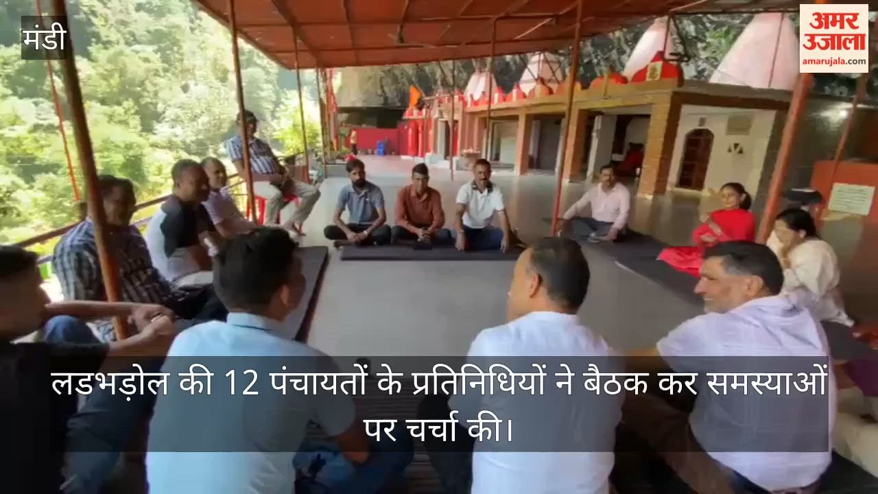 ladbharol basic facilities crisis panchayat representatives protest warning sandhol