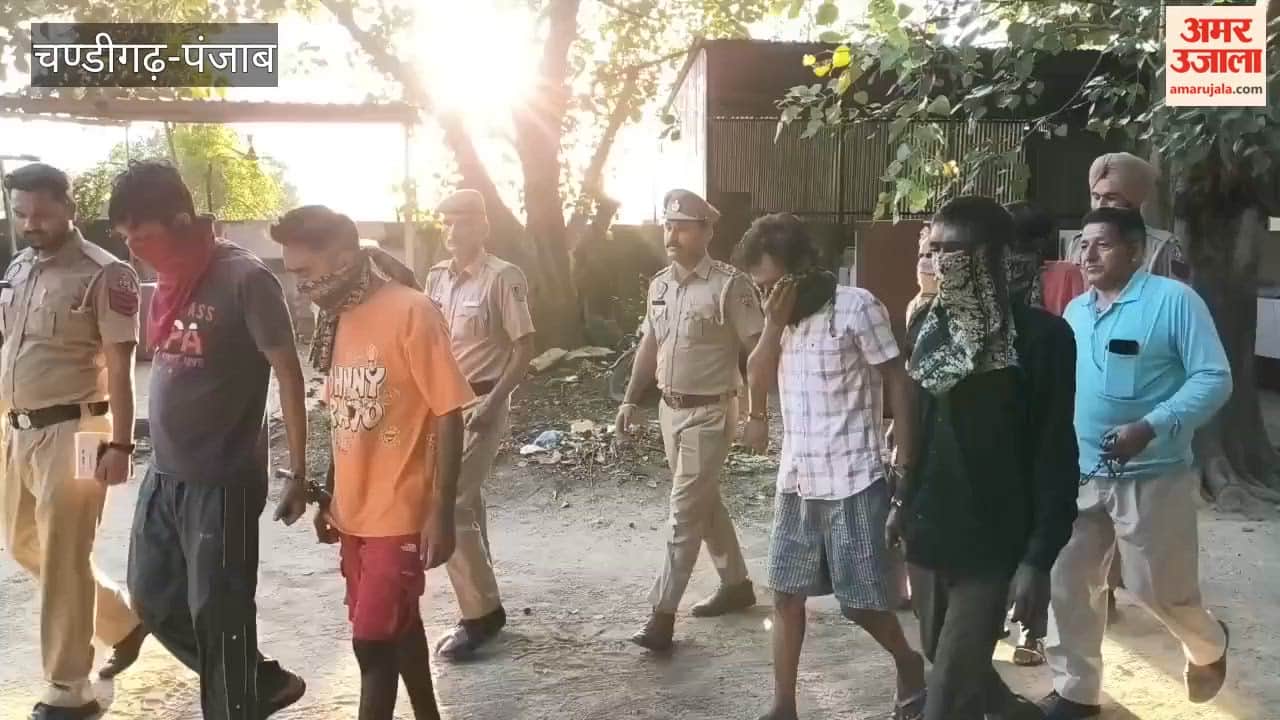 Theft at a warehouse in Pathankot to fund drug habits; goods were hauled away in an auto-rickshaw; three apprehended.