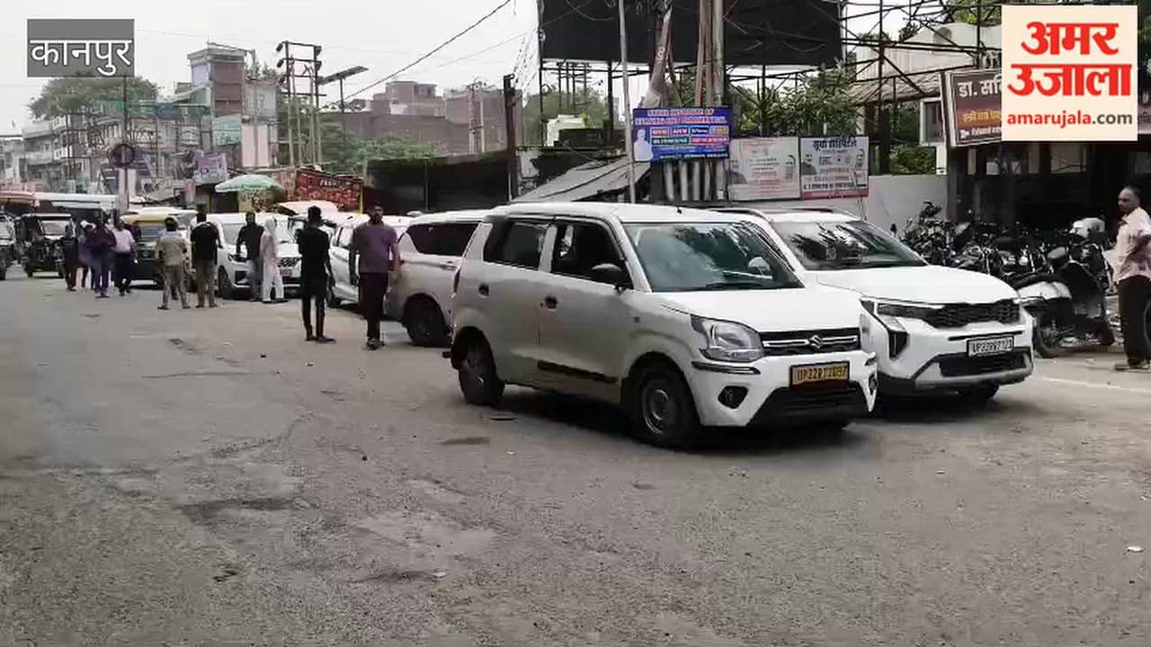 Kanpur: Menace of Illegal Stand Operators at Ramadevi Crossing