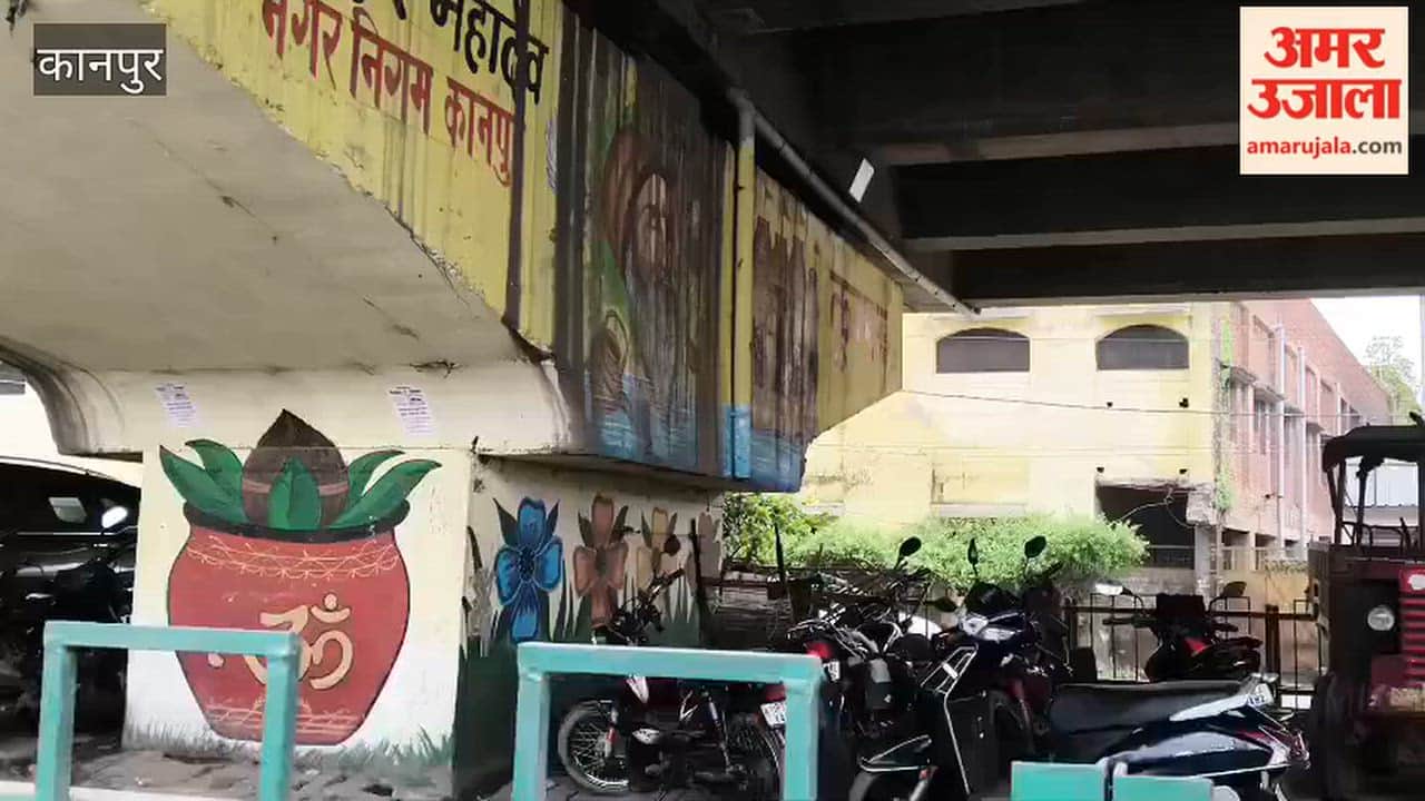 Kanpur: People have encroached upon the green belt in Chakeri and set up shops