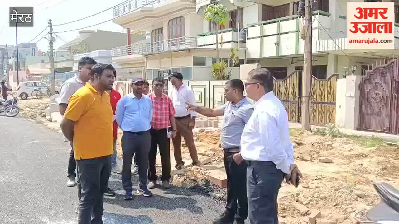 Municipal Commissioner Inspects CM Grid Drain Construction, Warns Contractors Over Slow Progress