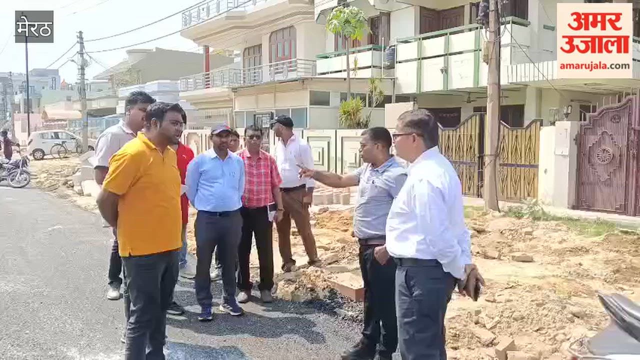 Municipal Commissioner Inspects CM Grid Drain Construction, Warns Contractors Over Slow Progress