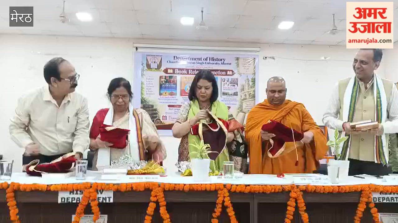 Book Released at CCSU's History Department, Vice-Chancellor Prof. Sangeeta Shukla Graces the Event