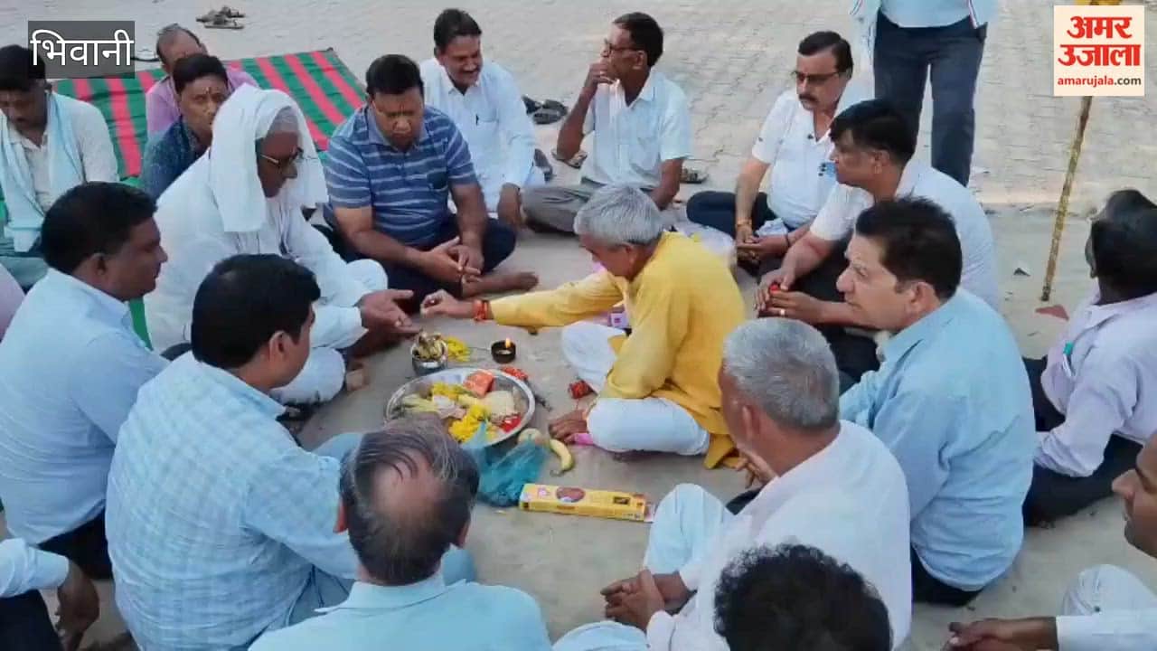 Flag-hoisting ceremony held with traditional rituals at the Ramlila Ground in Bhiwani; Ramlila to commence on October 11.