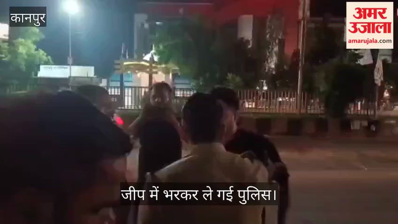 Kanpur Heavily intoxicated youths run amok at PAC Turn attempt to intimidate the police