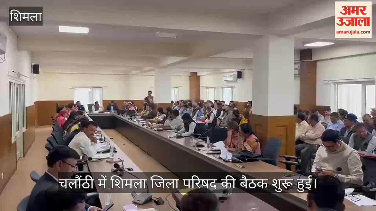 shimla zila parishad meeting chopal nerwa national highway road bus service