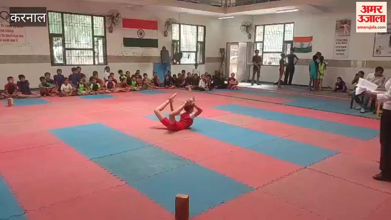 District-level yoga competition held in Karnal; 60 participants to showcase their talent.