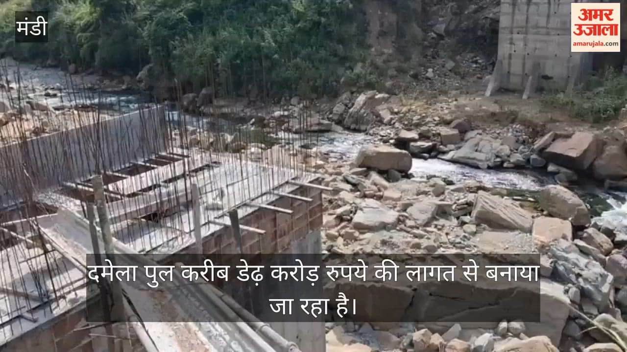 damela bridge construction incomplete contractor padhar himachal