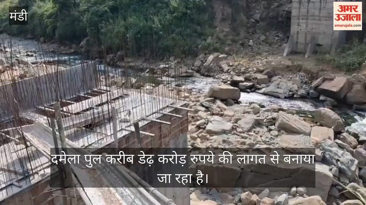 damela bridge construction incomplete contractor padhar himachal