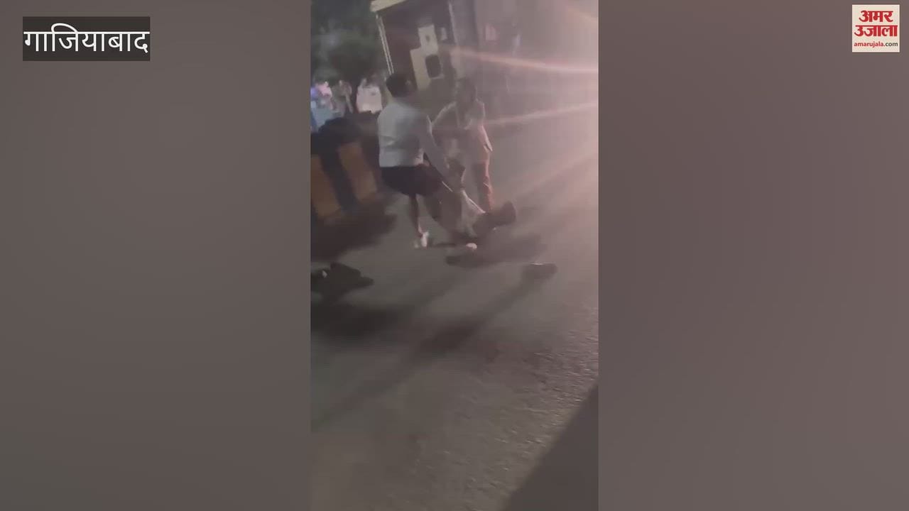 Video viral goons in Audi assaulting businessman slamming him onto road in Ghaziabad