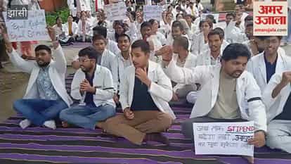 Ayurveda college students forced the closure of the OPD; sit-in protest continues at the main gate.