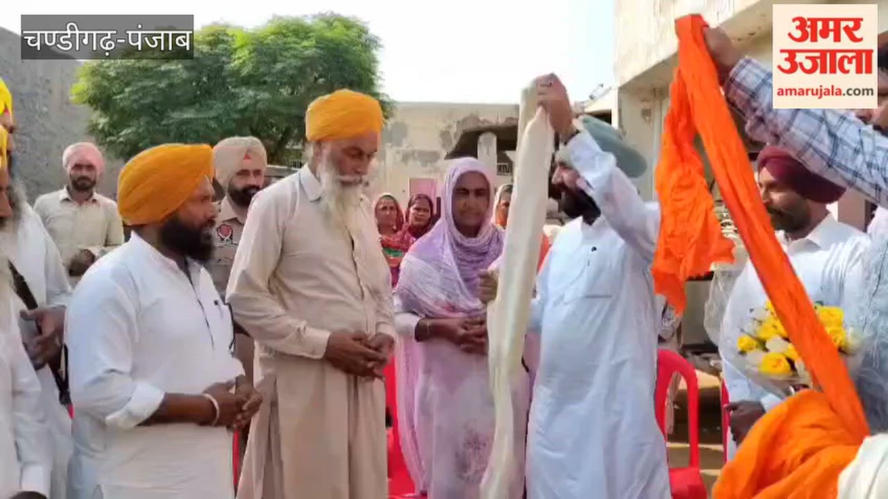 Satnam from Mansa wins bronze at the Asian Games; MLA honors his parents.