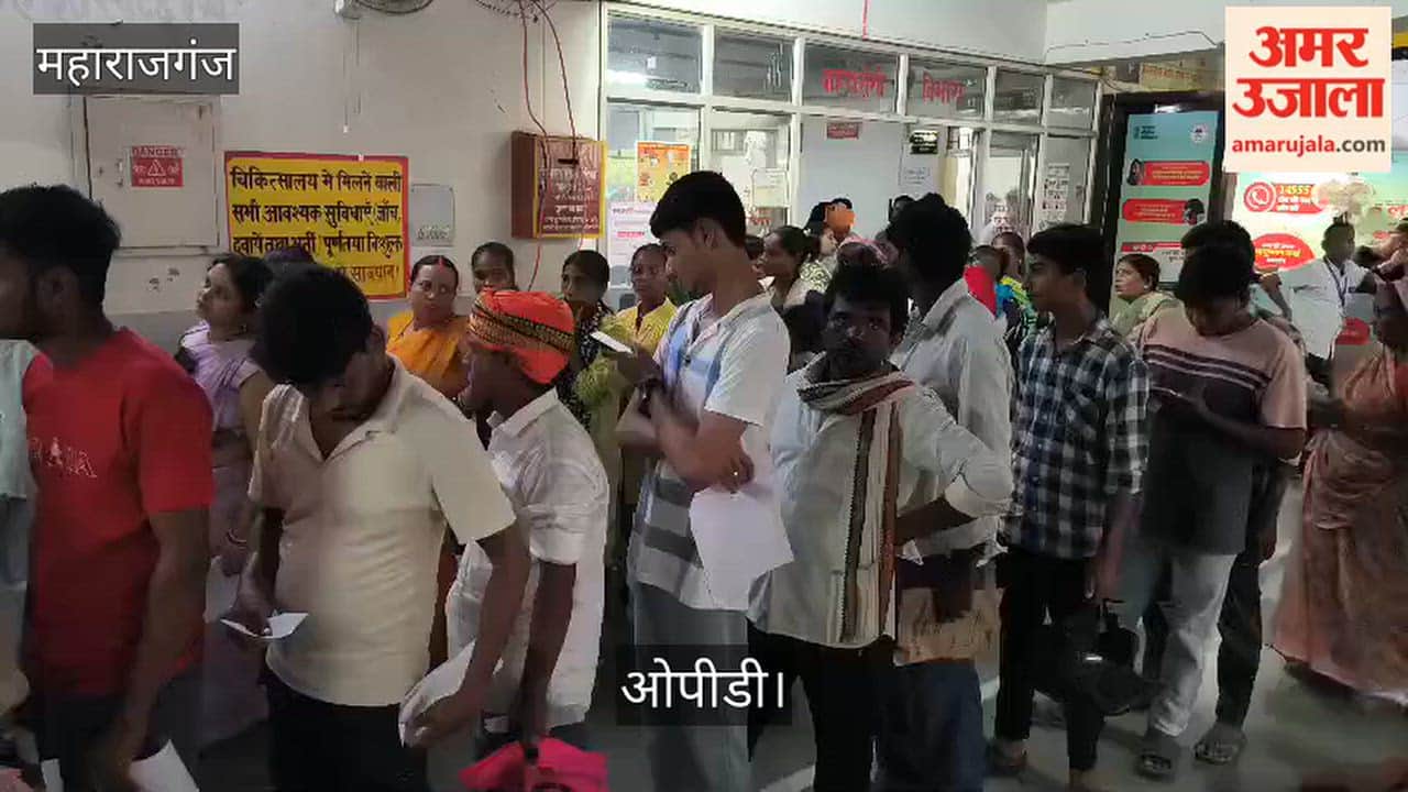 Rush of patients increases at the district hospital.