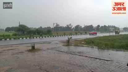 Weather takes a sudden turn; heavy rain follows strong winds.