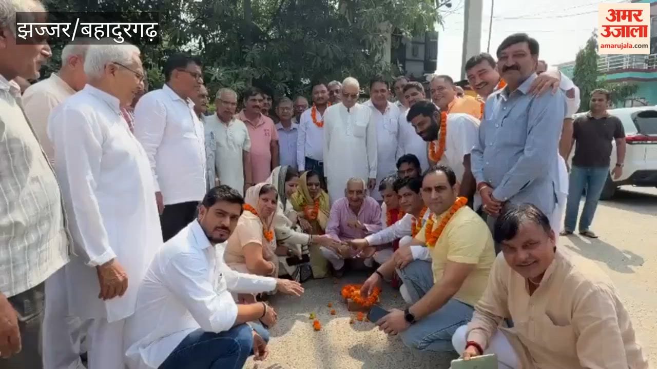 40 roads will be constructed in Sectors 9 and 9A of Bahadurgarh at a cost of ₹4 crore.