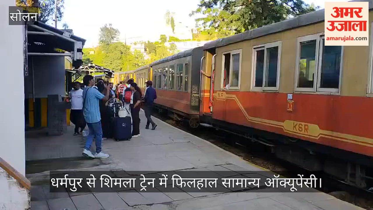 dharampur shimla train normal occupancy tourist footfall expected to rise