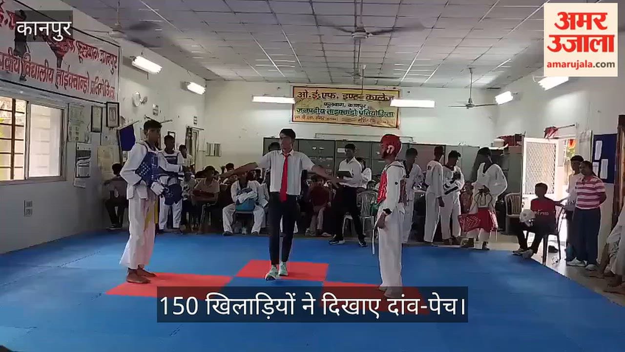 Kanpur 70th District level Taekwondo Competition kicks off at Phoolbagh
