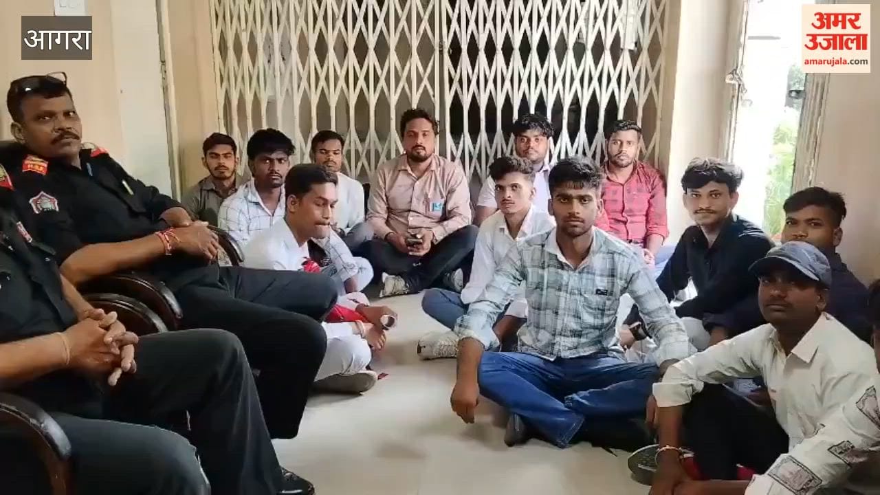 Students put up posters at Dr. Bhimrao Ambedkar University declaring Vice-Chancellor missing