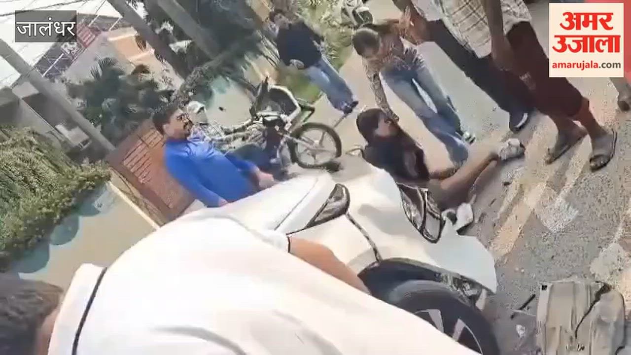 Woman hits two young women with vehicle in Jalandhar