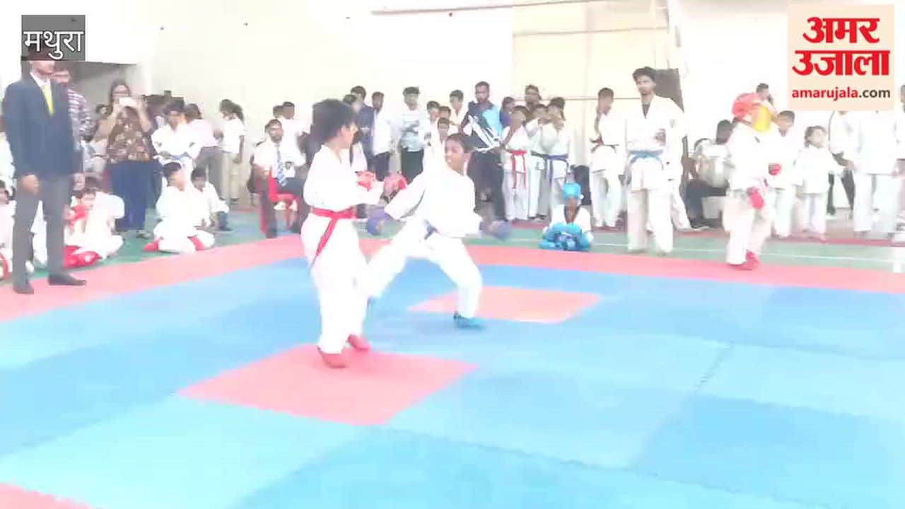 Mathura players won 14 medals at the Elite Karate Championship