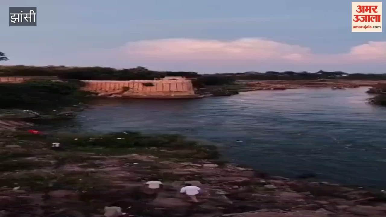Youth swept away by strong currents of Betwa River during Ganesh Visarjan; police and divers save his life.