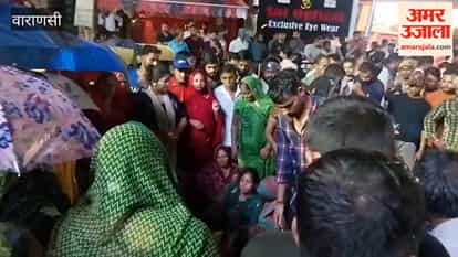 Road accident in Varanasi Young contractor dies leading to road blockade