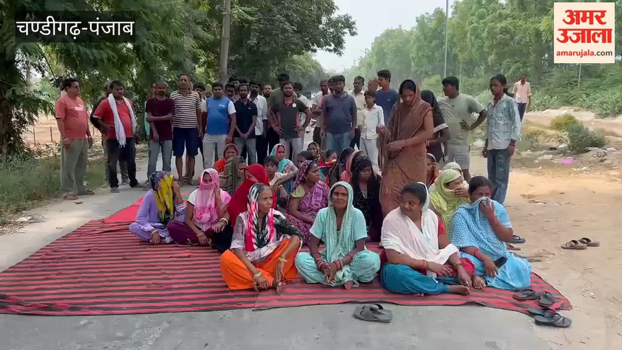 No trace found of siblings swept away in a canal during Ganesh Visarjan in Bathinda; family members stage a protest.