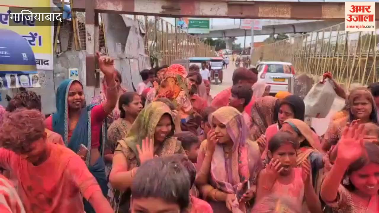 Ganesh idol immersion at the Muradnagar Ganga Canal