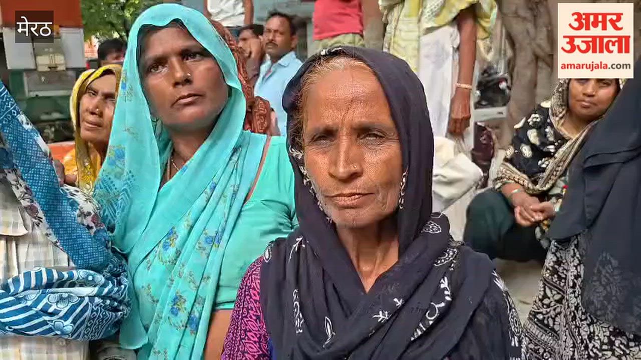 Women Protest Outside SDM Office in Sardhana Over Alleged Encroachment on Allotted Land